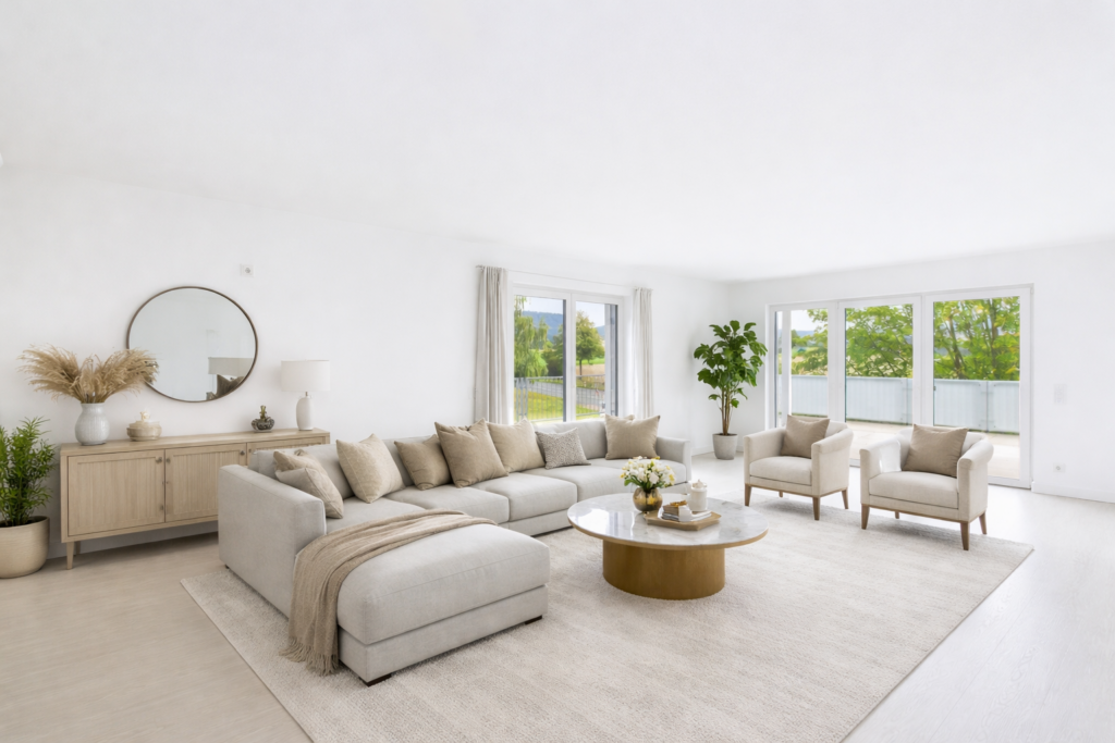 Wohnzimmer (Einrichtungsbeispiel)