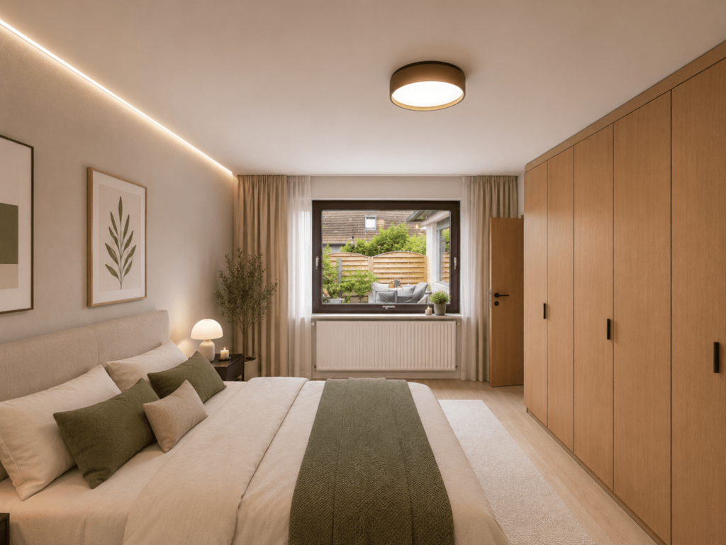 Schlafzimmer 1 (Modernisierungsbeispiel)