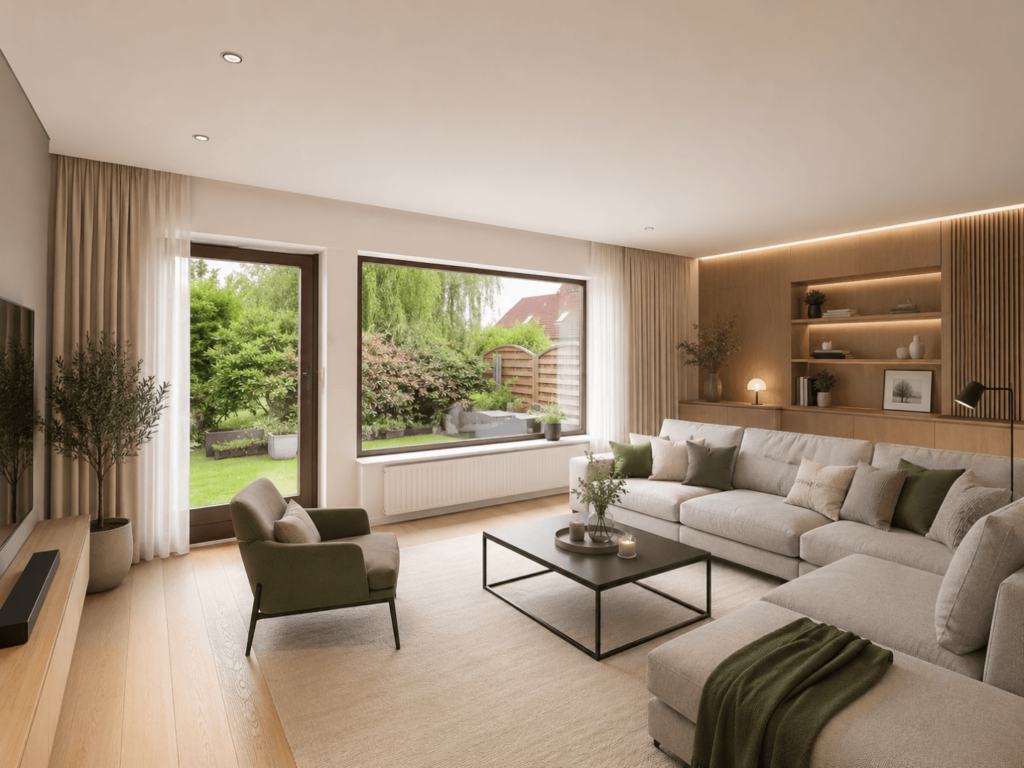 Wohnzimmer (Modernisierungsbeispiel)