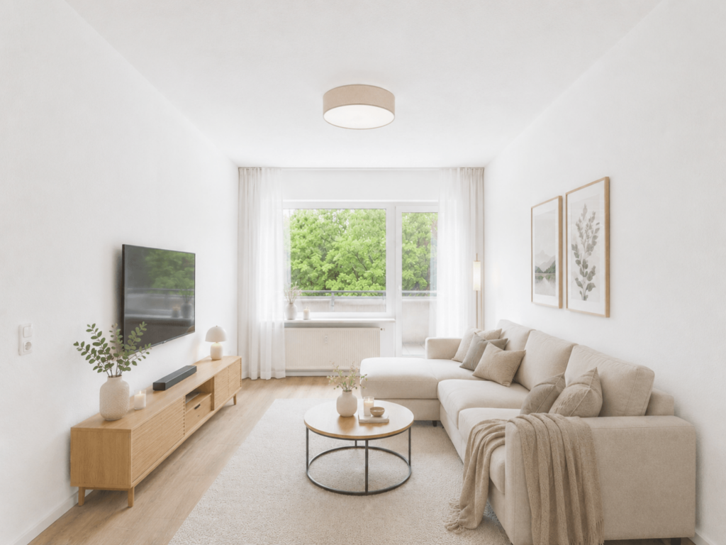 Wohnzimmer (Einrichtungsbeispiel)