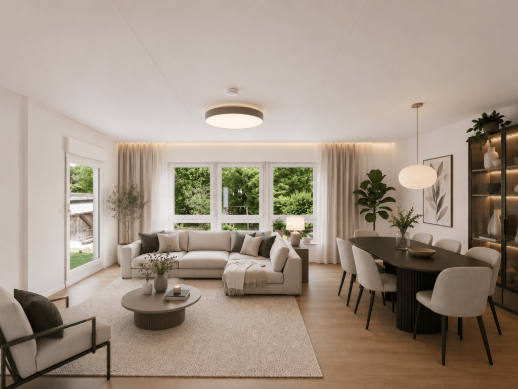 Wohnzimmer (Modernisierungsbeispiel)