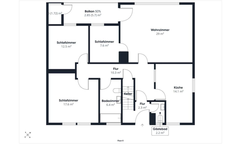 Grundriss Erdgeschoss