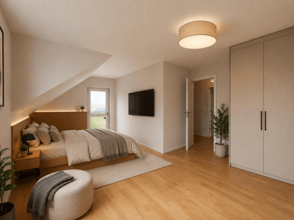 Schlafzimmer 1 Visualisierung