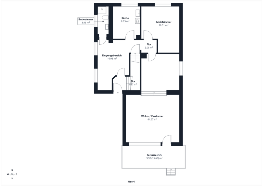 Grundriss Erdgeschoss